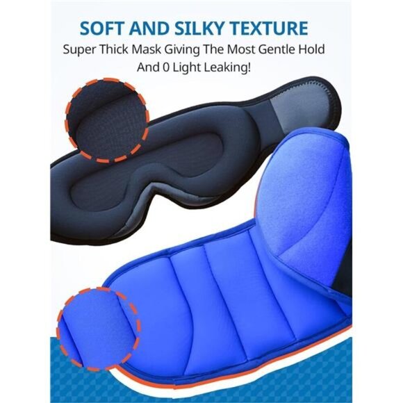 Travel Neck Pillow with Head Strap Eye Mask Support for Airplane Car Black - Picture 6 of 7